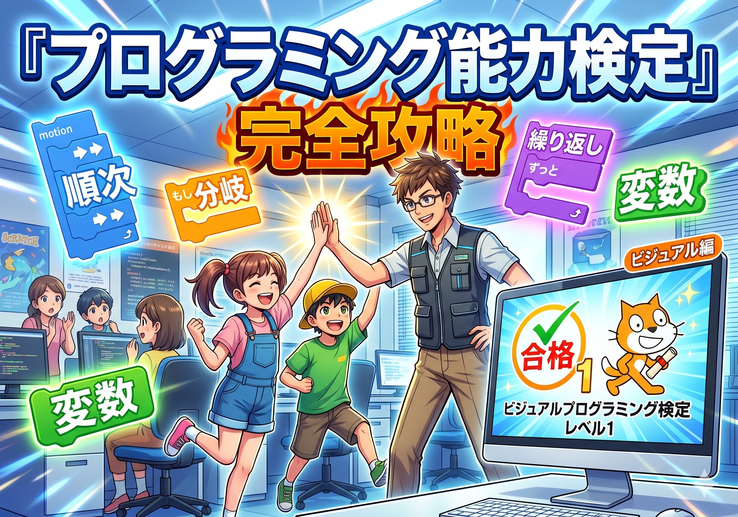 タッチフォーヘルスレベル1・2＋量子言語プログラム　ブレイン　アップデート教材 プログラミング能力検定（プロ検）ビジュアル編レベル1を一発合格する